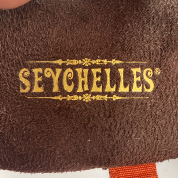 Seychelles Rock the Boat Orange Wedge Sandals - Picture 6 of 9